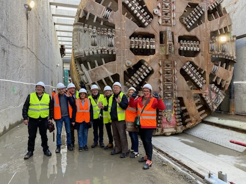 2025-12-16 - Visite du chantier de la ligne C du métro de Toulouse